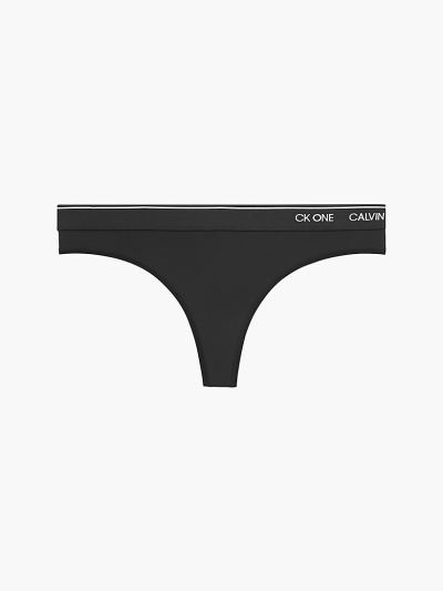 Calvin Klein Underwear HU435051 | Calvin Klein CK ONE Női Tanga Fekete